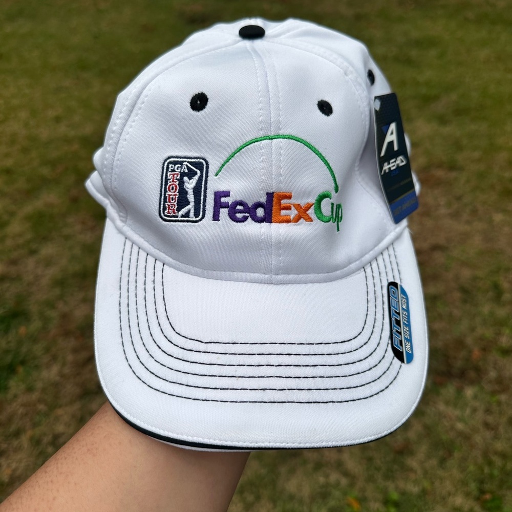 FedExCup White Men's Golf Cap